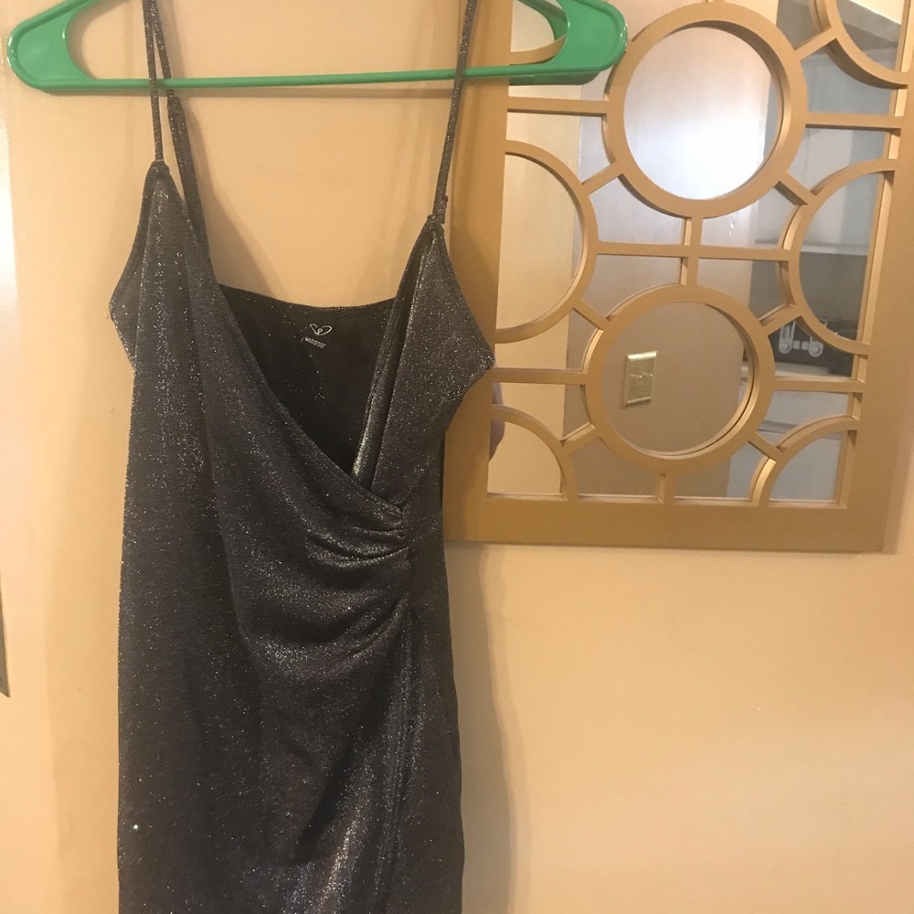 Spaghetti strap glitz blouse